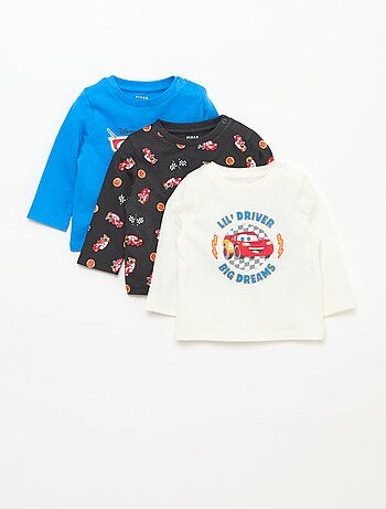 Lote de 3 T-shirts 'Cars'