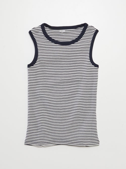 Lote de 3 t-shirts de manga cava - Kiabi