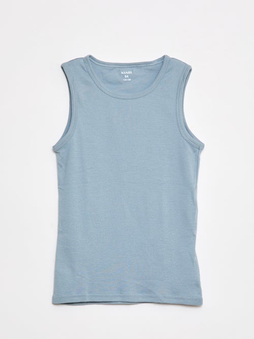 Lote de 3 t-shirts de manga cava - Kiabi