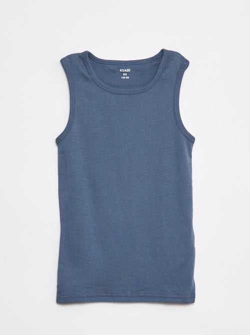 Lote de 3 t-shirts de manga cava - Kiabi