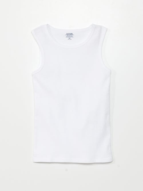 Lote de 3 t-shirts de manga cava - Kiabi