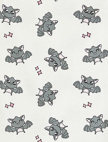 Lote de 3 t-shirts de manga comprida e gola redonda