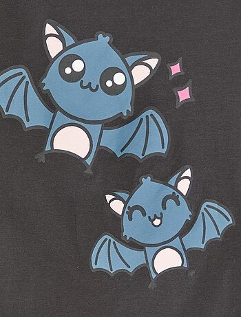 Lote de 3 t-shirts de manga comprida e gola redonda