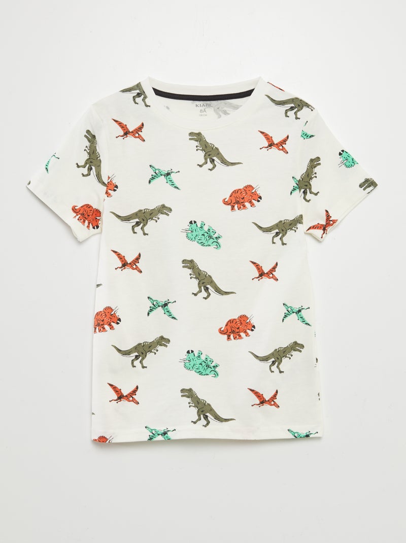 Lote de 3 t-shirts de manga curta AZUL - Kiabi