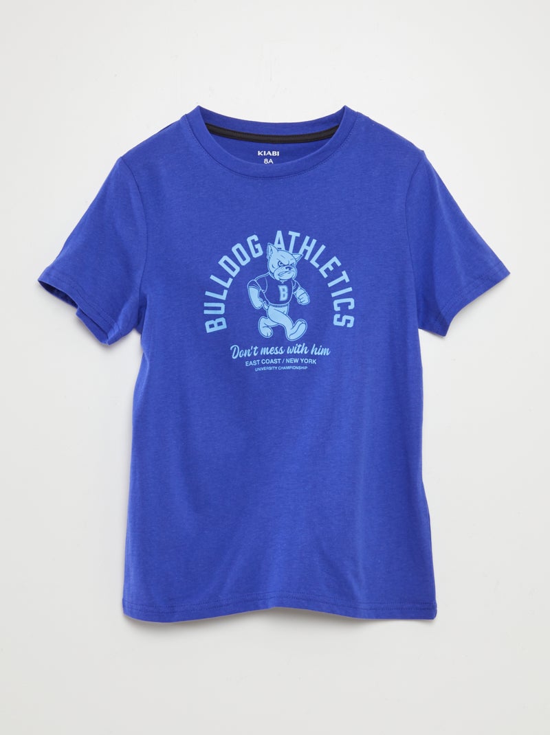 Lote de 3 t-shirts de manga curta AZUL - Kiabi