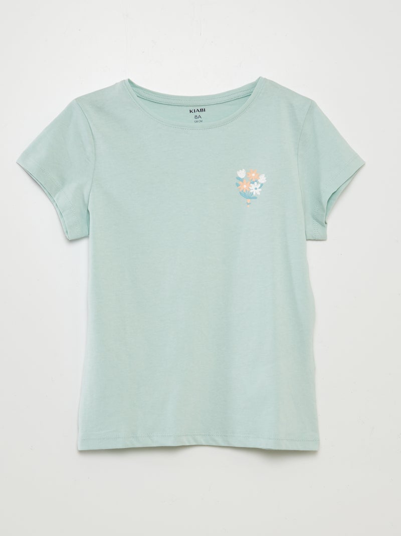 Lote de 3 t-shirts de manga curta BRANCO - Kiabi