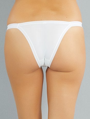 Lote de 3 tangas em microfibra - Kiabi