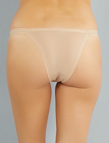 Lote de 3 tangas em microfibra - Kiabi