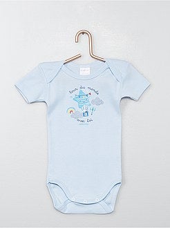 Lote de 4 bodies 'Absorba' tema 'nuvens' - Kiabi