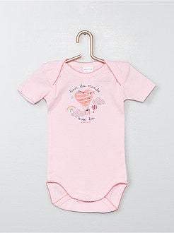 Lote de 4 bodies 'Absorba' tema 'nuvens' - Kiabi