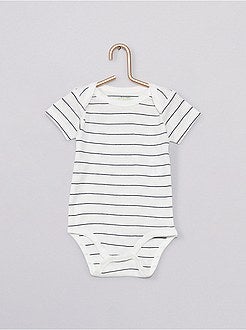 Lote de 4 bodies 'Eco-conception' - Kiabi