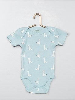 Lote de 4 bodies 'Eco-conception' - Kiabi