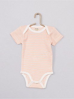 Lote de 4 bodies 'Eco-conception' - Kiabi