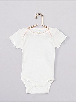 Lote de 4 bodies 'Eco-conception' - Kiabi