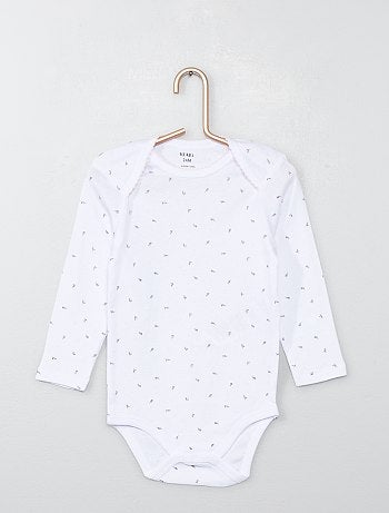 Lote de 4 bodies em jersey - Kiabi