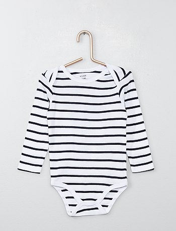 Lote de 4 bodies em jersey - Kiabi