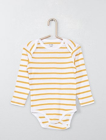 Lote de 4 bodies em jersey - Kiabi