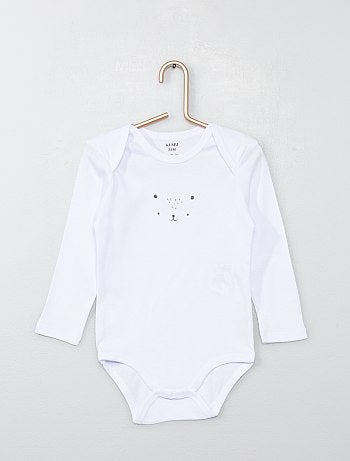 Lote de 4 bodies em jersey - Kiabi