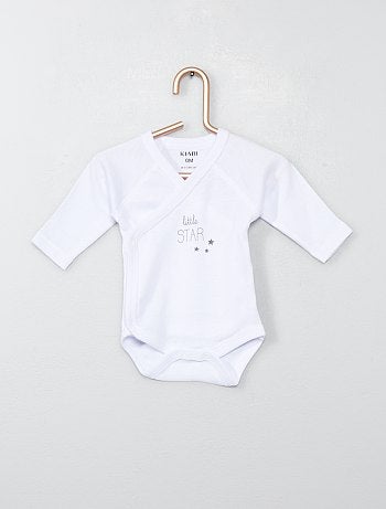 Lote de 4 bodies em jersey - Kiabi