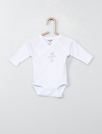 Lote de 4 bodies em jersey - Kiabi