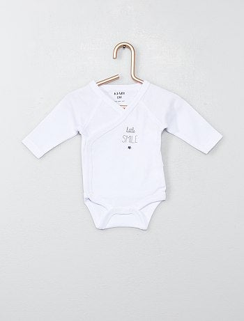 Lote de 4 bodies em jersey - Kiabi