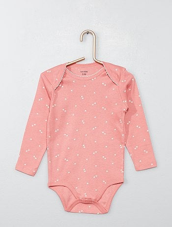 Lote de 4 bodies em jersey - Kiabi