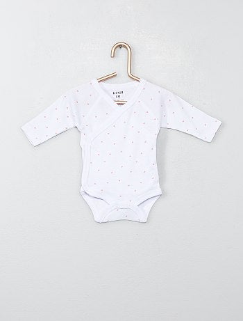 Lote de 4 bodies em jersey - Kiabi