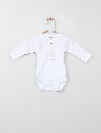 Lote de 4 bodies em jersey - Kiabi