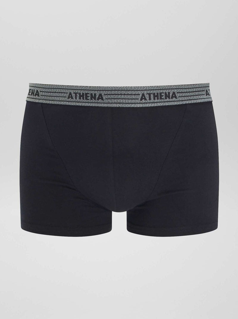 Lote de 4 boxers 'Athena' PRETO - Kiabi