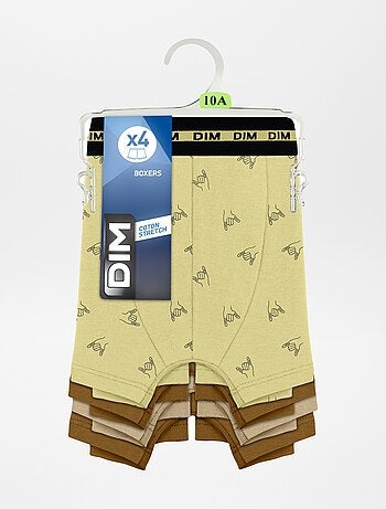 Lote de 4 boxers 'DIM'