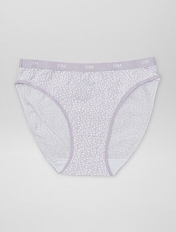 Lote de 4 cuecas com estampado 'DIM'