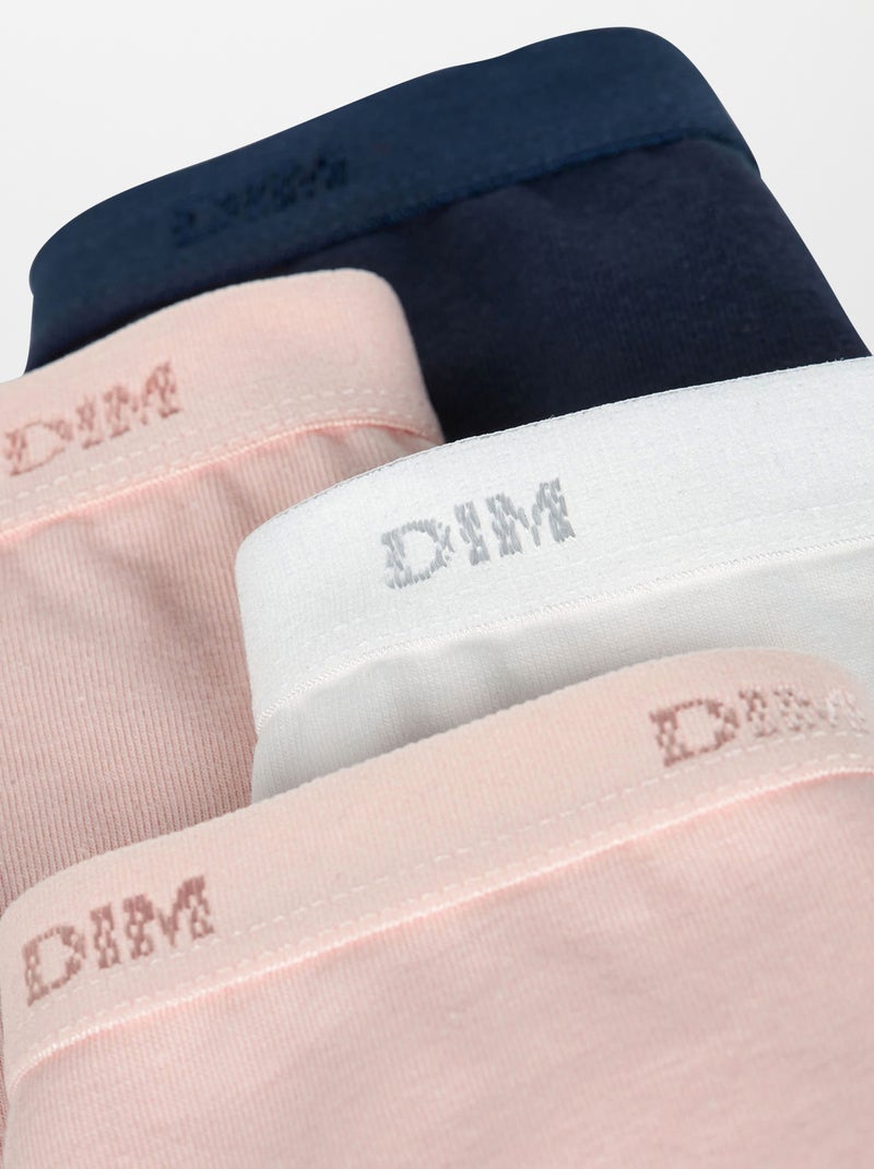 Lote de 4 cuecas 'DIM' ROSA - Kiabi