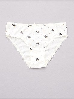 Lote de 4 cuecas estampadas - Kiabi