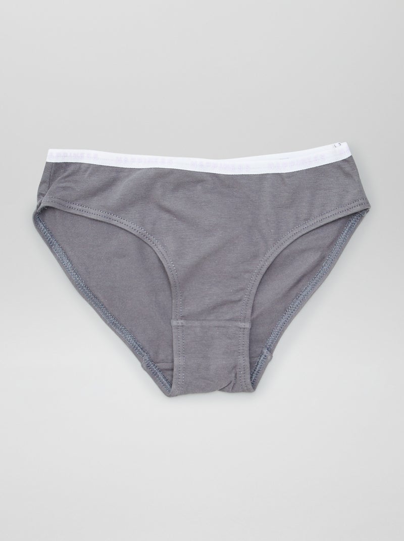 Lote de 4 cuecas estampadas AZUL - Kiabi