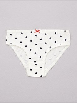 Lote de 4 cuecas estampadas - Kiabi