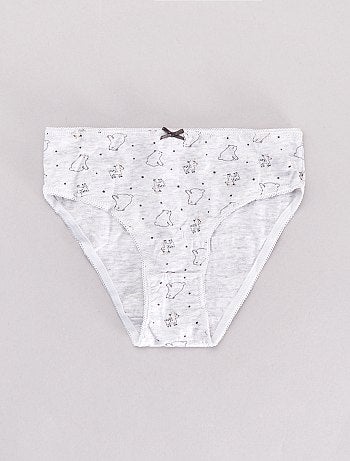 Lote de 4 cuecas estampadas - Kiabi