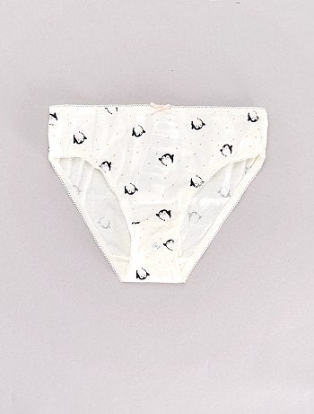 Lote de 4 cuecas estampadas - Kiabi