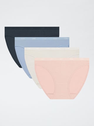 Lote de 4 cuecas para mulher 'DIM'