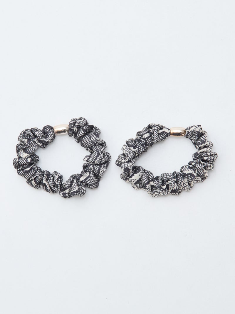 Lote de 4 elásticos de cabelo Bege - Kiabi