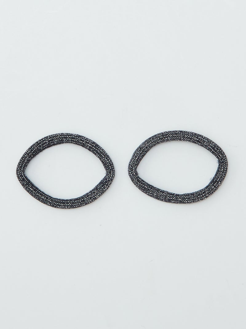 Lote de 4 elásticos de cabelo 'Mickey' 'Disney' - Halloween PRETO - Kiabi