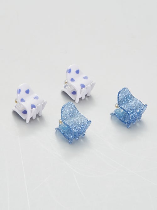 Lote de 4 ganchos estilo pinça - Kiabi