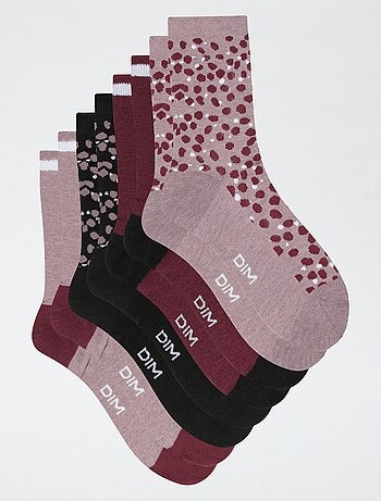 Lote de 4 pares de meias 'DIM'