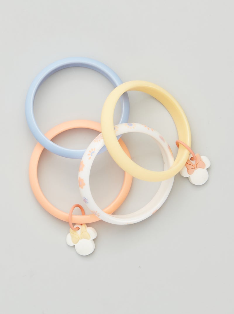Lote de 4 pulseiras 'Minnie' Multicor - Kiabi