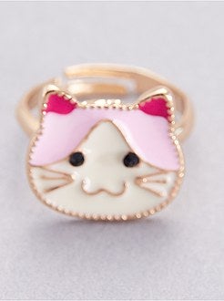 Lote de 5 anéis com motivos - Kiabi