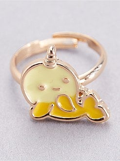 Lote de 5 anéis com motivos - Kiabi