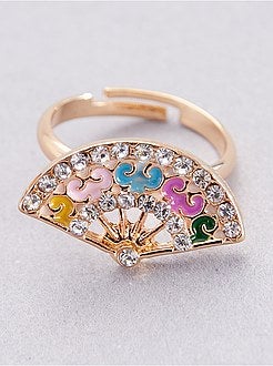 Lote de 5 anéis com motivos - Kiabi