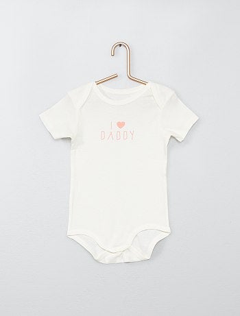 Lote de 5 babygros - Kiabi