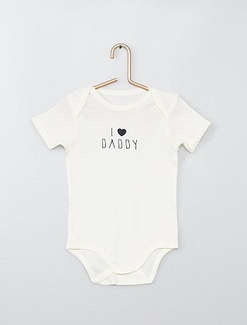 Lote de 5 babygros - Kiabi