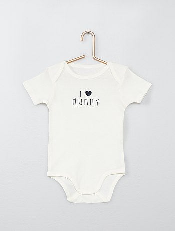 Lote de 5 babygros - Kiabi