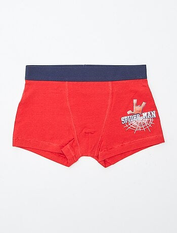Lote de 5 boxers 'Homem-Aranha'